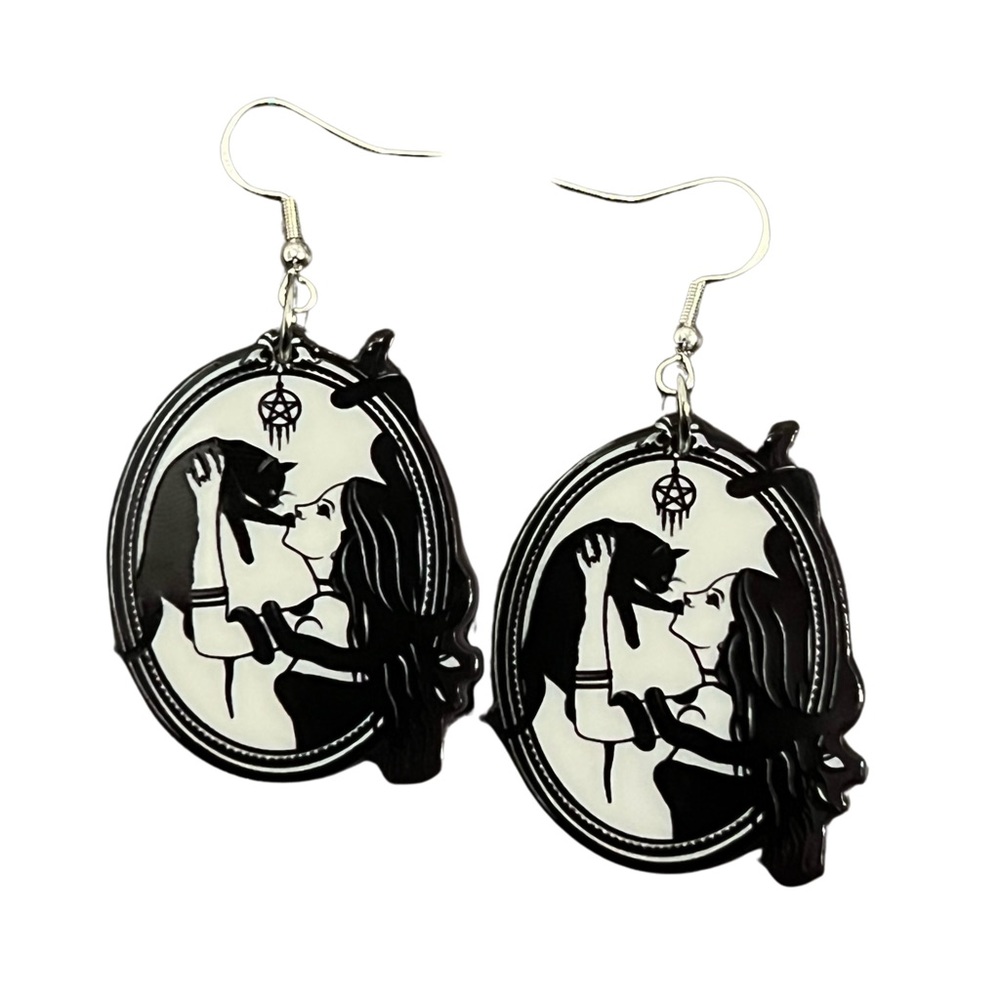 🟢Handmade Witchy Earrings